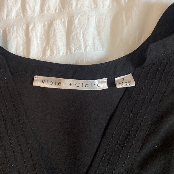 Violet & Claire black long blouse - Picture 4 of 4